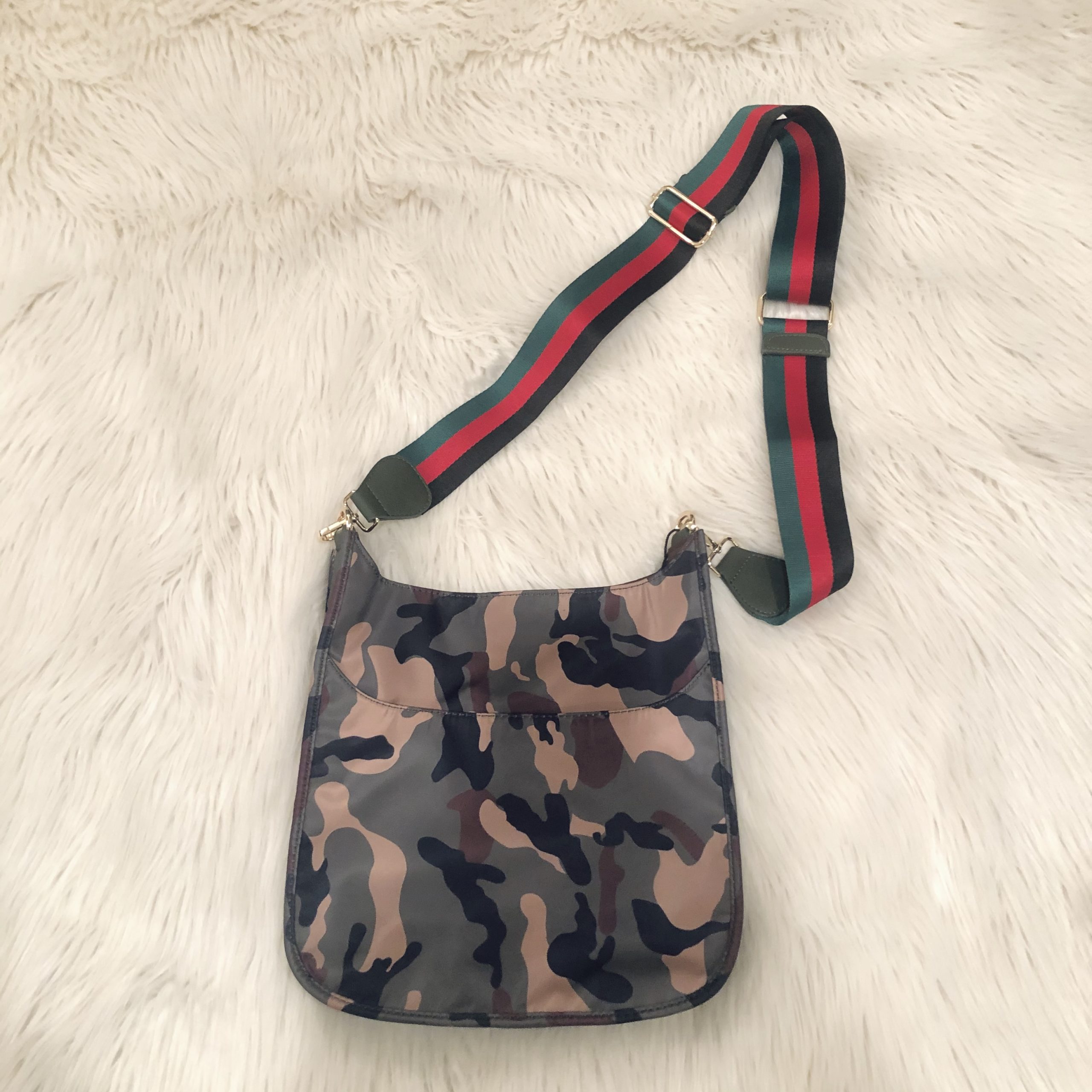 camouflage crossbody bag